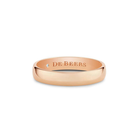 De Beers Wide Court Band, 3mm-De Beers Wide Court Band, 3mm - J1BF02XXXK54