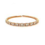 A Link Diamond Bangle-Diamond Bangle -