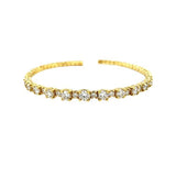 A Link Diamond Bangle-Diamond Bangle -