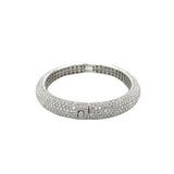 Pave Diamond Bangle-Diamond Bangle -