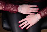 Diamond Bypass Ring-Diamond Bypass Ring -