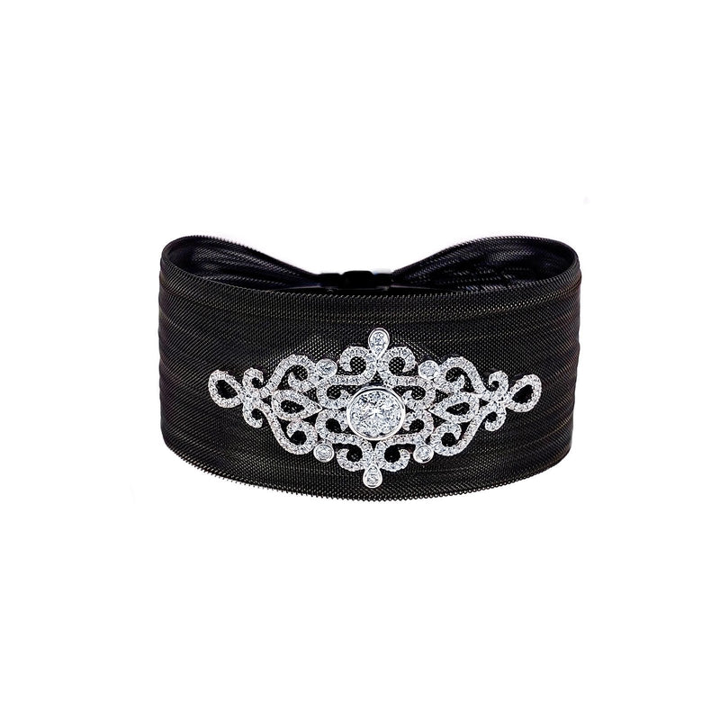 Diamond Double Mesh Cuff-Diamond Double Mesh Cuff - DBHIY00046