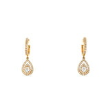 Diamond Earrings-Diamond Earrings - DERDI00539