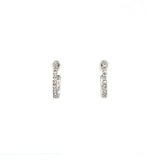 Diamond Huggie Earrings-Diamond Huggie Earrings - DERDI00463