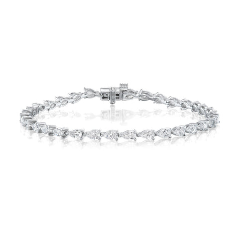 Diamond Line Bracelet-Diamond Line Bracelet - 50047