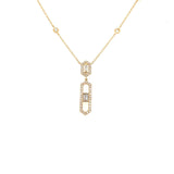 Diamond Necklace-Diamond Necklace - DNRDI00158