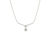 Diamond Necklace-Diamond Necklace - DNRDI00166