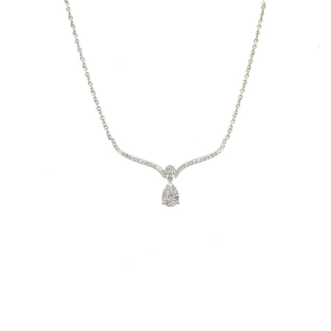 Diamond Necklace-Diamond Necklace - DNRDI00166