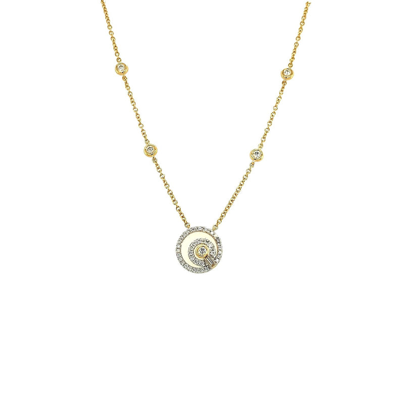 Diamond Necklace-Diamond Necklace - DNRDI00281