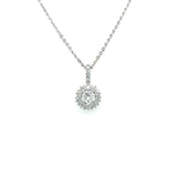 Diamond Pendant and Chain-Diamond Pendant and Chain - DNJST04710