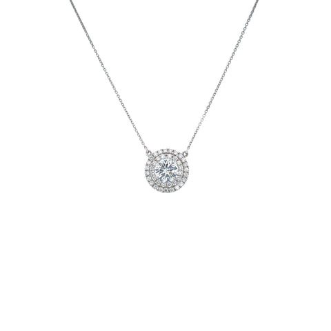 Diamond Pendant and Chain-Diamond Pendant and Chain - DNNKA00082
