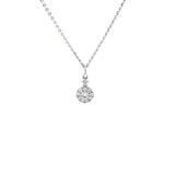 Diamond Pendant and Chain-Diamond Pendant and Chain -