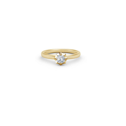 De Beers Forevermark Alchemy Sophisticate Solitaire Stackable Ring-Forevermark Alchemy Sophisticate Solitaire Stackable Ring -
