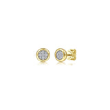 Gabriel & Co. Bezel Set Stud Earrings-Gabriel & Co. Bezel Set Stud Earrings - EG14094M45JJ
