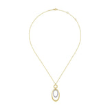 Gabriel & Co. Bujukan Diamond Oval Pendant Necklace-Gabriel & Co. Bujukan Diamond Oval Pendant Necklace - NK6995M45JJ