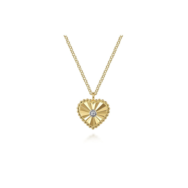 Gabriel & Co. Bujukan Heart Pendant Necklace-Gabriel & Co. Bujukan Heart Pendant Necklace - NK7063M45JJ