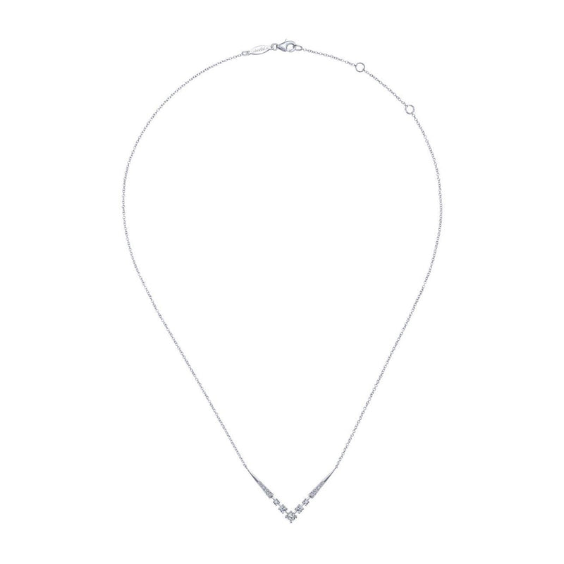 Gabriel & Co. Chevron Necklace-Gabriel & Co. Chevron Necklace - NK6188W45JJ