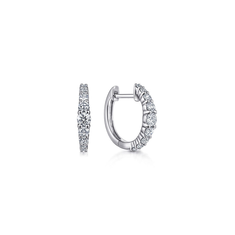 Gabriel & Co. Classic Diamond Huggies 13mm-Gabriel & Co. Classic Diamond Huggies - EG13648W45JJ