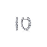 Gabriel & Co. Classic Diamond Huggies-Gabriel & Co. Classic Diamond Huggies - EG13648W45JJ