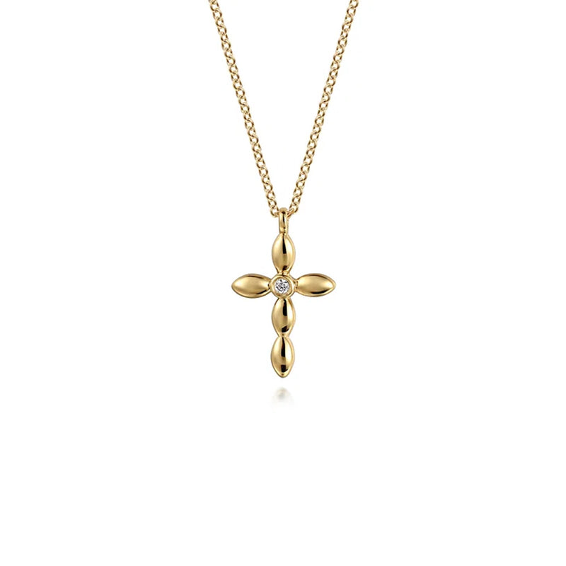 Gabriel & Co. Cross Necklace-Gabriel & Co. Cross Necklace - NK7654Y45JJ
