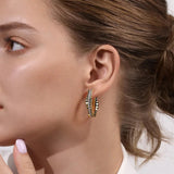 Gabriel & Co. Diamond Cut Hoop Earrings 30mm-Gabriel & Co. Diamond Cut Hoop Earrings 30mm - EG15003Y45JJ