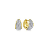 Gabriel & Co. Bujukan Diamond Pavé Huggies-Gabriel & Co. Diamond Pavé Bujukan Huggies - EG14499M45JJ