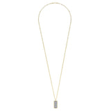 Gabriel & Co. Bujukan Diamond Pavé Dog Tag Necklace-Gabriel & Co. Diamond Pavé Dog Tag Necklace - NK6843-32Y45JJ