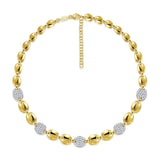 Gabriel & Co. Diamond Pavé Station Necklace-Gabriel & Co. Diamond Pavé Station Necklace - NK6690Y45JJ