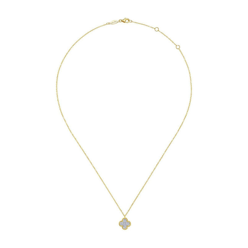 Gabriel & Co. Diamond Pendant Necklace-Gabriel & Co. Diamond Pendant Necklace - NK6625Y45JJ