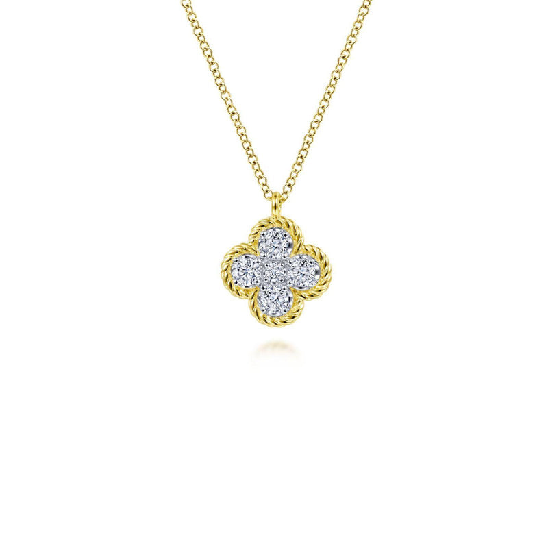 Gabriel & Co. Diamond Pendant Necklace-Gabriel & Co. Diamond Pendant Necklace - NK6625Y45JJ