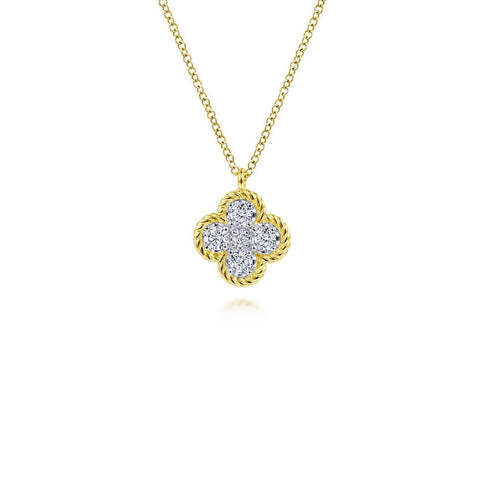 Gabriel & Co. Diamond Pendant Necklace-Gabriel & Co. Diamond Pendant Necklace - NK6625Y45JJ