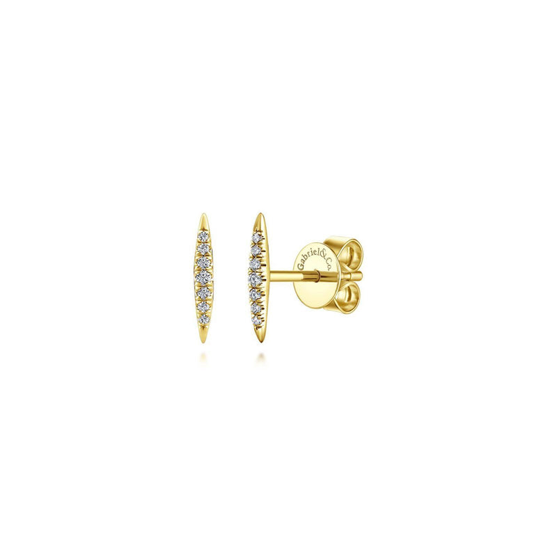Gabriel & Co. Diamond Spiked Stud Earrings-Gabriel & Co. Diamond Spiked Stud Earrings - EG13083Y45JJ