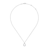 Gabriel & Co. Diamond Teardrop Pendant Necklace-Gabriel & Co. Diamond Teardrop Pendant Necklace - NK6134W45JJ