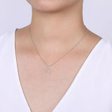 Gabriel & Co. Diamond Teardrop Pendant Necklace-Gabriel & Co. Diamond Teardrop Pendant Necklace - NK6134W45JJ