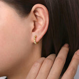 Gabriel & Co. Grommet Pattern Huggie Earrings-Gabriel & Co. Grommet Pattern Huggie Earrings - EG14062Y4JJJ