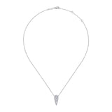 Gabriel & Co. Inverted Teardrop Diamond Pendant Necklace-Gabriel & Co. Inverted Teardrop Diamond Pendant Necklace - NK6013W45JJ