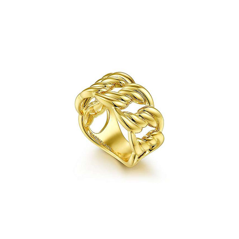 Gabriel & Co. Large Link Ring-Gabriel & Co. Large Link Ring - LR52144Y4JJJ