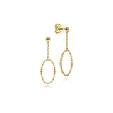 Gabriel & Co. Long Bujukan Oval Drop Earrings-Gabriel & Co. Long Bujukan Oval Drop Earrings - EG14338Y4JJJ