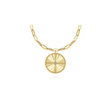 Gabriel & Co. Medallion Necklace-Gabriel & Co. Medallion Necklace - NK6841-18Y45JJ