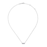 Gabriel & Co. Pave Diamond Bar Necklace-Gabriel & Co. Pave Diamond Bar Necklace - NK4943W45JJ