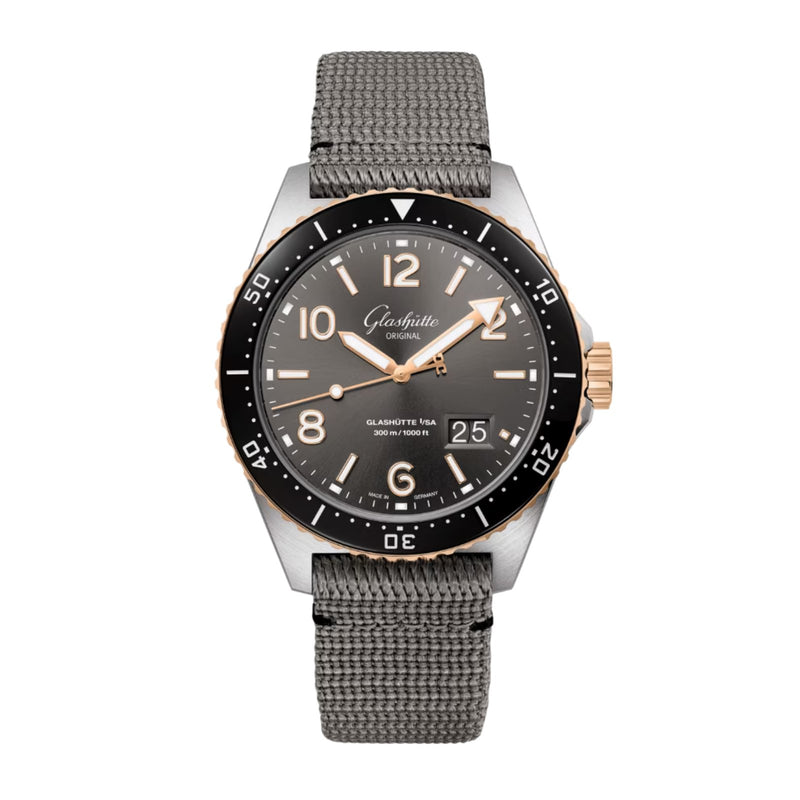 Glashütte Original SeaQ Panorama Date-Glashütte Original SeaQ Panorama Date - 1-36-13-04-91-34