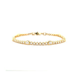 Gold Diamond Bracelet-Gold Diamond Bracelet - DBDRA01928