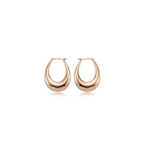 Gold Hoop Earrings-Gold Hoop Earrings -