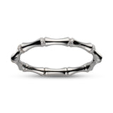 Gucci Bamboo Bracelet in White Gold-Gucci Bamboo Bracelet in White Gold -