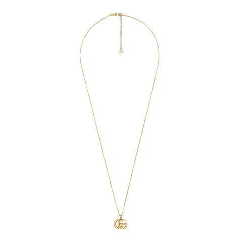 Gucci GG Running Necklace in Yellow Gold-Gucci GG Running Necklace in Yellow Gold -