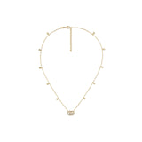 Gucci GG Running Necklace with Diamonds-Gucci GG Running Necklace with Diamonds -