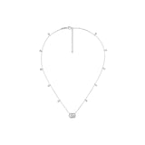 Gucci GG Running Necklace with Diamonds-Gucci GG Running Necklace with Diamonds -