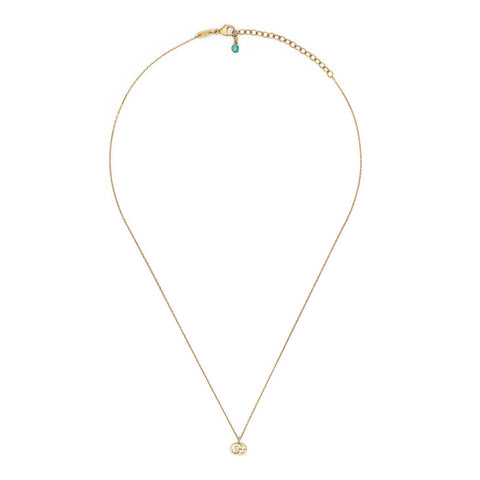 Gucci GG Running Necklace with Topaz-Gucci GG Running Necklace with Topaz -