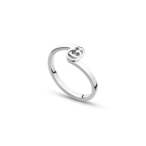 Gucci GG Running Ring in White Gold-Gucci GG Running Ring in White Gold -