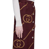 Gucci GG Running X Ring with Diamonds-Gucci GG Running X Ring with Diamonds -